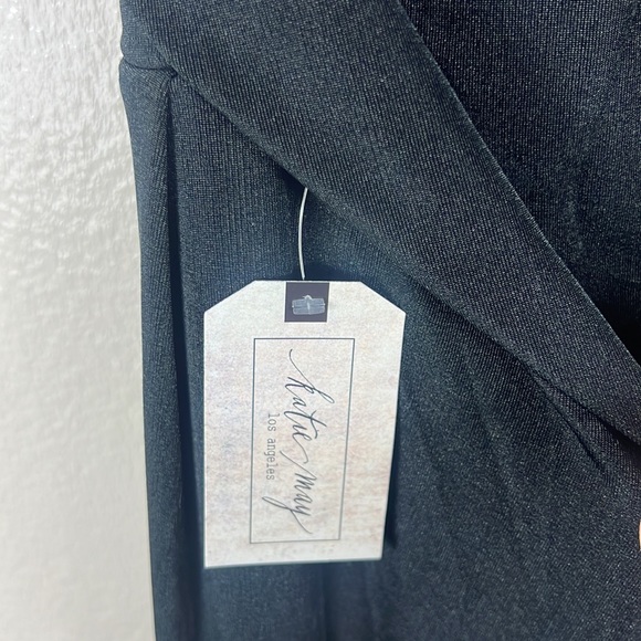 (SOLD) Katie May A Cut Above Gown in Black - Picture 6 of 10